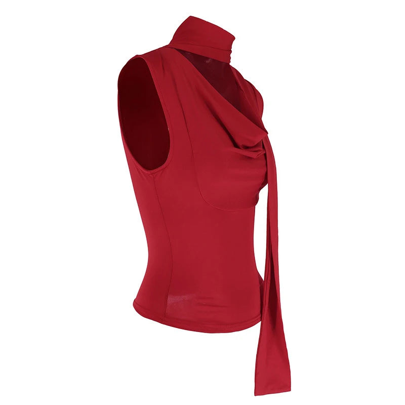 Top feminino V