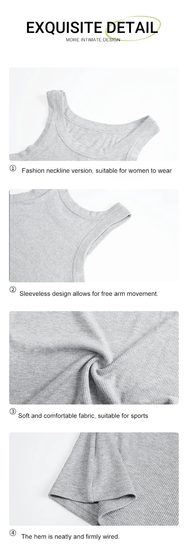 Camisola de alças