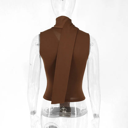 Top feminino V