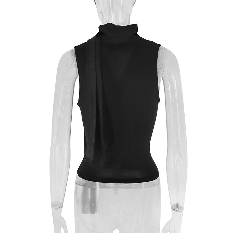 Top feminino V