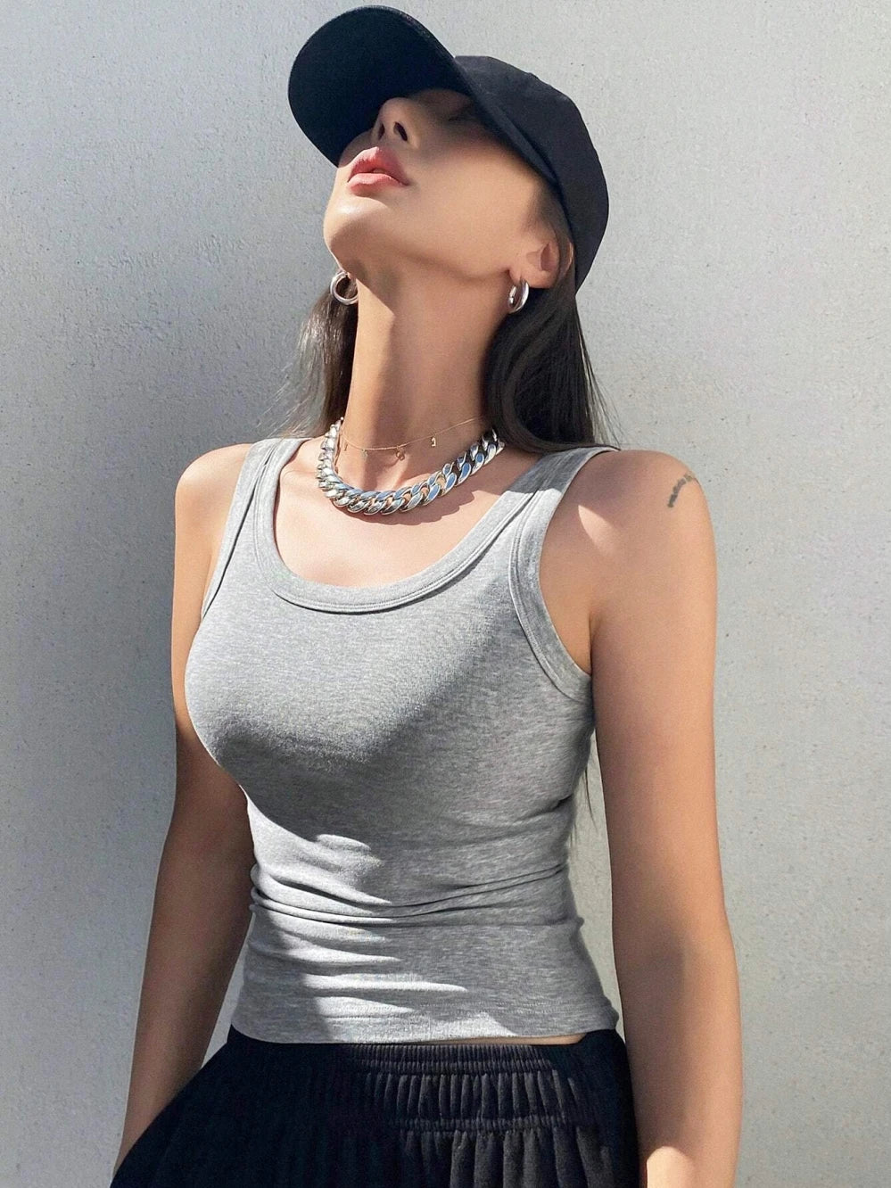 Camisola de alças