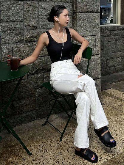 Camisola de alças
