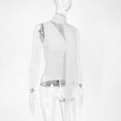 Top feminino V